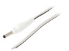 Cablu Alimentare DC Alb 0,5m