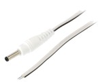 Cablu Alimentare DC Alb 0,5m