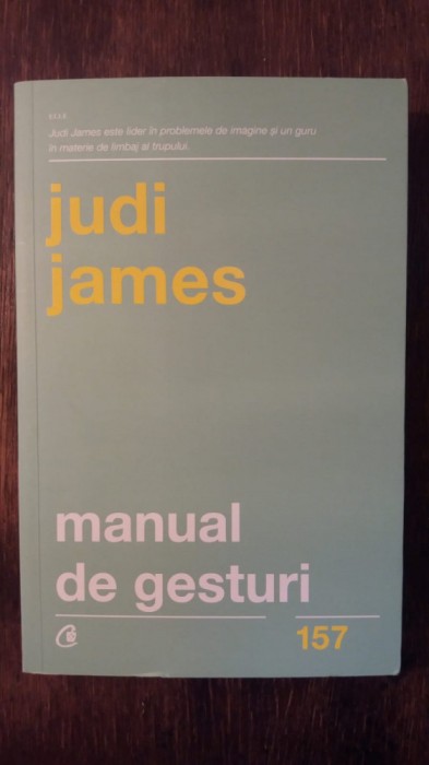 MANUAL DE GESTURI- JUDI JAMES