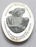 343. Moneda Zambia 1000 kwacha 2000 (100th Birthday of the queen mother)