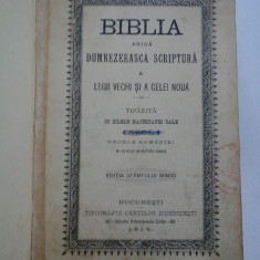 BIBLIA - Editia Sfantului SINOD 1914