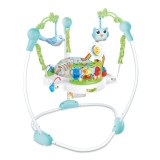 Saritor pentru baieti cu panou interactiv Bebeking Forest Fun, Multicolor, Textil, Oem