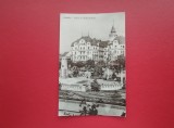 CARTE POSTALA - RPR - ORADEA - VEDERE DIN PIATA VICTORIEI