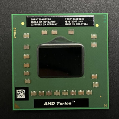 Procesor laptop AMD Turion 64 X2 RM-72 2,10Ghz TMRM72DAM22GG foto
