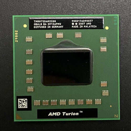 Procesor laptop AMD Turion 64 X2 RM-72 2,10Ghz TMRM72DAM22GG