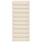 Prosoape de dus 10 buc crem 70x140 cm 360 g/m&sup2; 100% bumbac