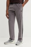 adidas Originals pantaloni de trening Sst Tp culoarea violet, cu imprimeu, JX1557