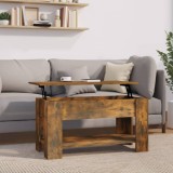 Gossi masuta de cafea, stejar fumuriu, 101x49x52 cm, lemn prelucrat
