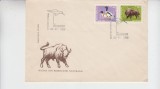 C12 - FDC Romania - Fauna din rezervatii naturale - LP689 - 1968, Romania de la 1950