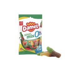 Jeleuri gumate DAMEL MIX ACRISOARE, fara zahar 100g
