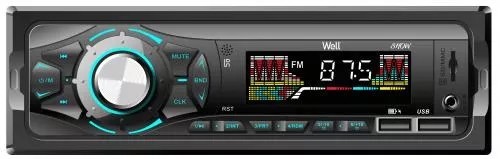 Radio auto Well Show Bluetooth Slot USB si SD 4x40W