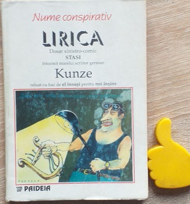 Nume conspirativ Lirica Dosar Stasi Reiner Kunze foto