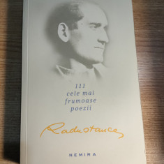 Radu Stanca - 111 cele mai frumoase poezii (Editura Nemira, 2016)