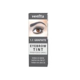 Vopsea Sprancene Henna Venita Graphite, 5g+5g, Profesionala, Pulbere, Gri, Colorare Naturala, Durata Lunga, Set Vopsire Gene Sprancene