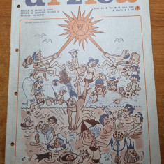 Revista Umoristica Urzica - 15 iulie 1989