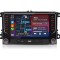 Navigatie Dedicata Volkswagen, 7Inch, 6Gb Ram, 128Gb stocare, Apple Carplay Android Auto