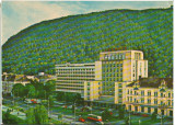 CPI B 11335 CARTE POSTALA - BRASOV. HOTEL &quot;CARPATI&quot;, Circulata, Fotografie