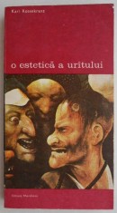 O estetica a uratului - Karl Rosenkranz (coperta putin uzata)