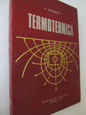 Termotehnica - N. Leonachescu foto