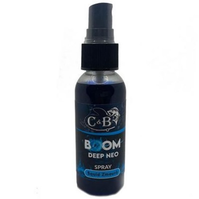 Spray Atractant C&amp;amp;B Deep Neo Boom, Squid Zmeura, 50ml foto