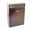 Cutie Postala Cupru Damech B5, 22x9x30cm, Otel Galvanizat, 2 Chei