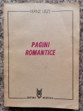 Pagini Romantice - Franz Liszt , B361