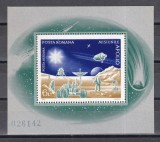 Romania 1972, LP 815 - Incheiere programului Apollo, Colita, MNH
