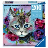 Cumpara ieftin PUZZLE OCHI DE PISICA, 200 PIESE, Ravensburger