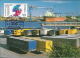 C975 - Germania 1990 - carte maxima transporturi