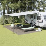 vidaXL Tarp pentru cort Gri deschis Poliester 400 x 700 cm Durabil