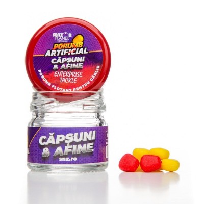 PORUMB ARTIFICIAL SENZOR FRUCTE DULCI CAPSUNI AFINE 8buc. foto