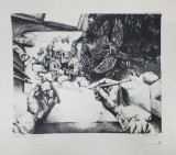 Imaginatie - Valentin Tanase, Litografie