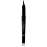 Cumpara ieftin Luvia Cosmetics Eyeliner Pen eyeliner rezistent la apa cu efect matifiant culoare Deep Black 1 ml