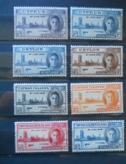 1946 SERII COLONII BRITANICE PACEA foto