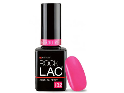 RockLac 132 - roz neon cu sclipici, 11ml foto