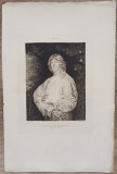 Portretul Ducelui de Richmond, A. van Dyck// gravura A. Quantin