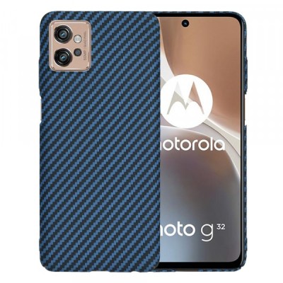 Husa pentru Motorola Moto G32, Techsuit, Carbonite FiberShell, Turcoaz foto