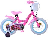 Cumpara ieftin Bicicleta pentru fete LOL Surprise, 14 inch, culoare roz, frana de mana fata si contra spate