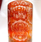 VAZA RUBIN INGRID GLAS GERMANIA