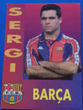 Foto fotbal - cu autograf jucatorul SERGI BARJUAN (FC Barcelona)