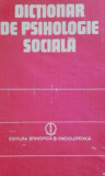 A. Bogdan-Tucicov - Dictionar de psihologie sociala (editia 1981)