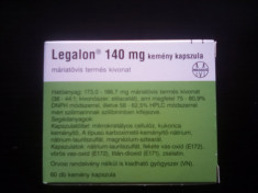 Legalon Madaus Gmbh Germania (Silimarina) 140 mg 60 de capsule foto