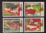 NIUE-CRACIUN 1992-PICTURI-serie a 4 V.-MNH**-NIU 023