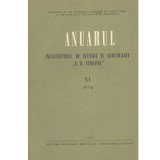 - Anuarul de istorie si arheologie &quot;A.D. Xenopol&quot; XI - 133788