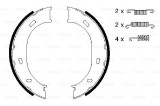 BOSCH 0 986 487 610 Set saboti frana, frana de mana