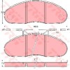 Set placute frana,frana disc RENAULT MASTER I caroserie (T) (1980 - 1998) TRW GDB1077
