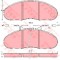 Set placute frana,frana disc RENAULT MASTER I caroserie (T) (1980 - 1998) TRW GDB1077