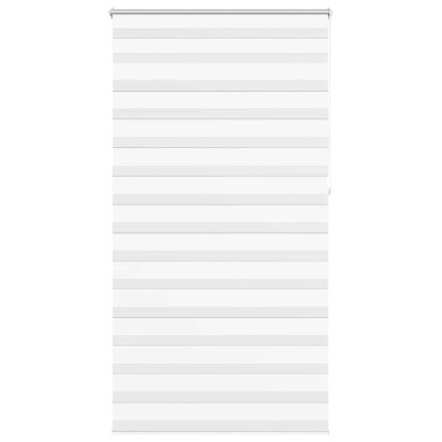 Jaluzea tip zebra, 120 x 230 cm, alb foto