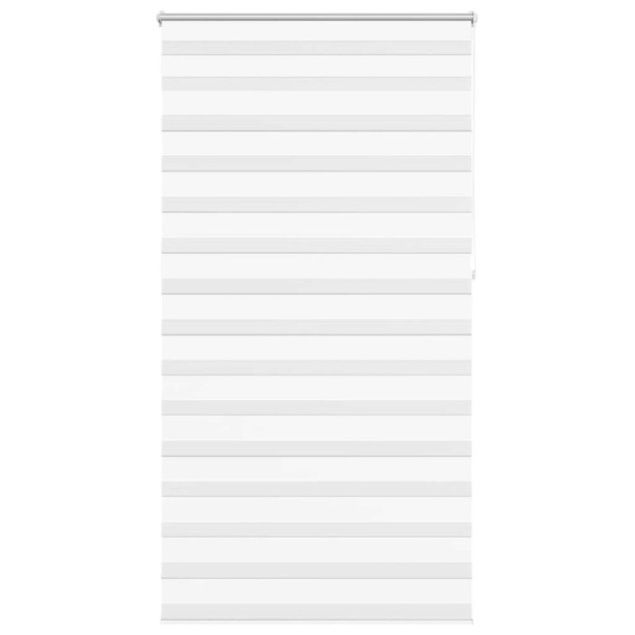 Jaluzea tip zebra, 120 x 230 cm, alb