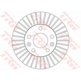 Disc frana Trw DF6200, parte montare : Punte fata